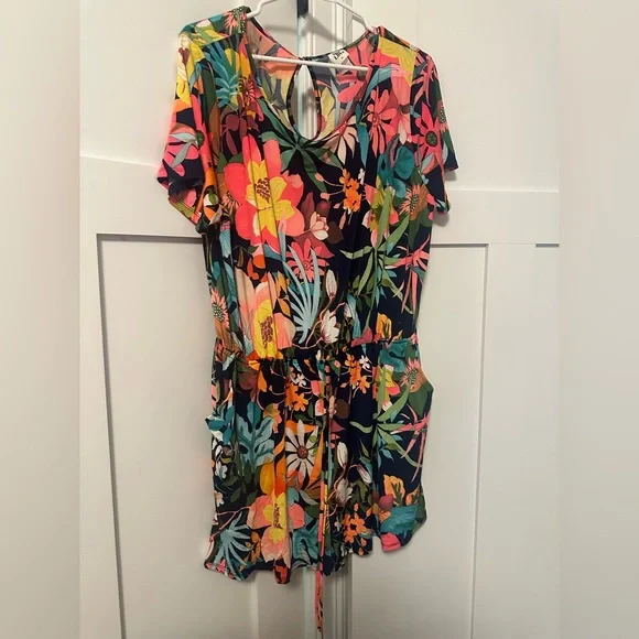 Sew In Love Multicolor Floral Jumpsuit - Picture 8 of 8